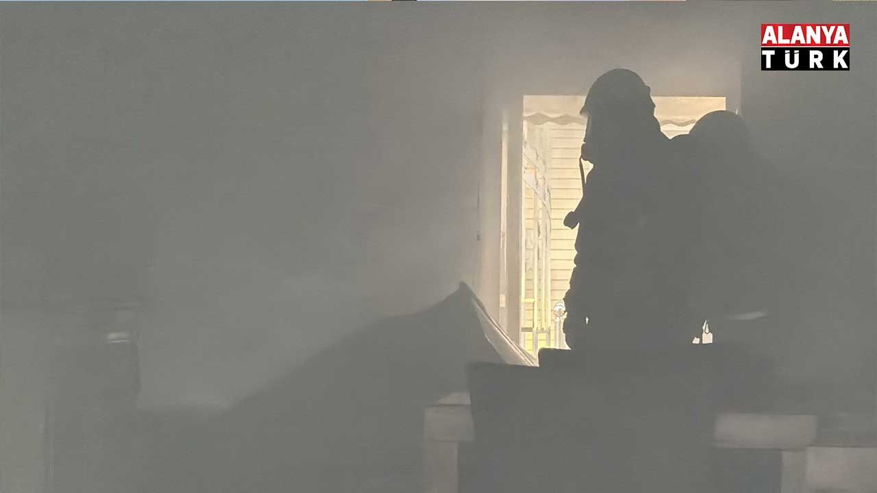 Alanya'da Otelde Yangin Çikti 2