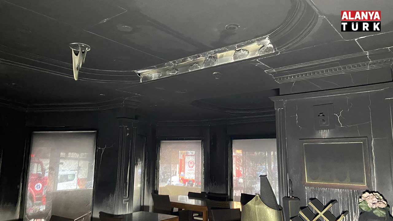 Alanya'da Otelde Yangin Çikti 3