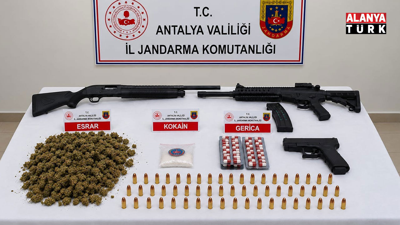 Serik’te uyuşturucu operasyonu: 20 gözaltı