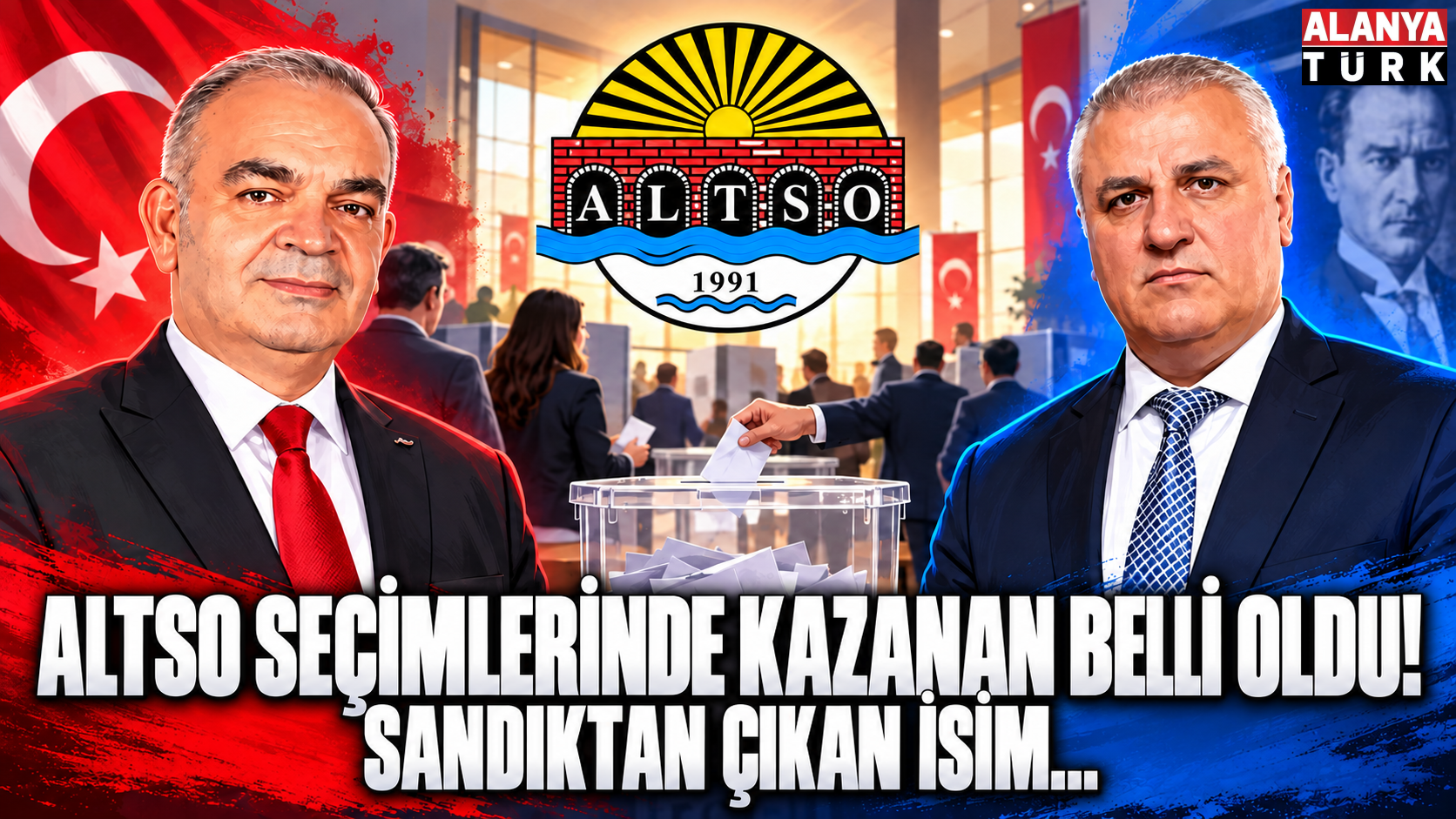 ALTSO seçimlerinde kazanan belli oldu
