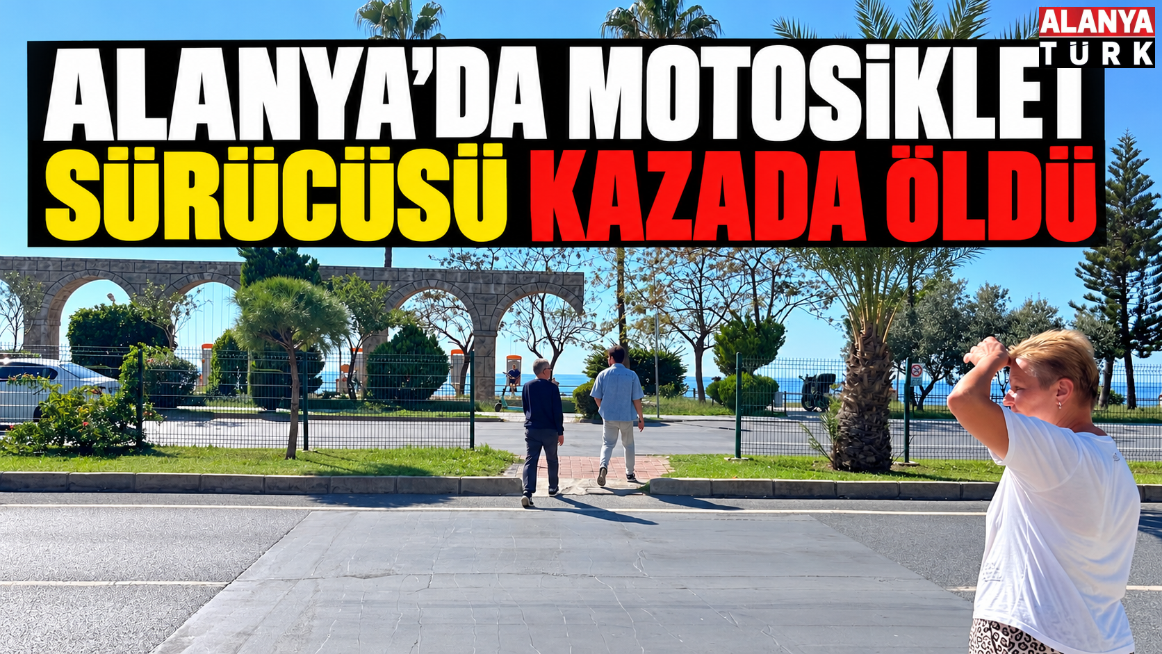 Alanya’da motosiklet sürücüsü kazada öldü