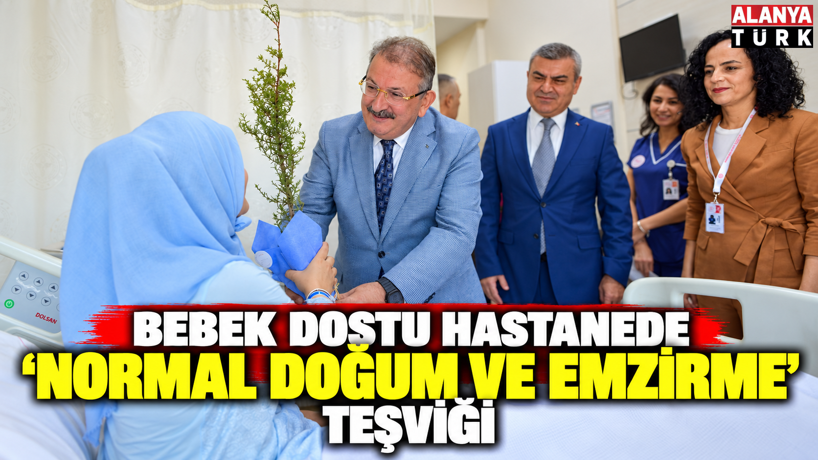 Bebek dostu hastanede Normal Doğum ve Emzirme Haftası etkinliği düzenlendi