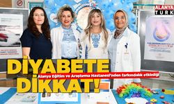 Alanya EAH'de 14 Kasım Diyabet Günü Etkinliği