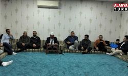 Müftü Seven akşam sohbetine katıldı