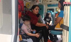 Yangında mahsur kalan çocukları inşaat işçileri kurtardı