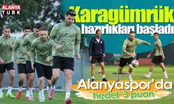 Alanyaspor, Fatih Karagümrük maçı hazırlıklarına başladı
