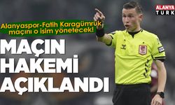 Alanyaspor maçının hakemi açıklandı