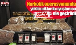 Narkotik operasyonunda yüklü miktarda uyuşturucu ele geçirildi