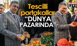 Tescilli portakallar dünya pazarında!
