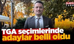 TGA seçimlerinde adaylar belli oldu
