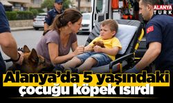 Alanya’da 5 yaşındaki çocuğu köpek ısırdı