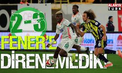 Fenerbahçe'ye diş geçiremedik!