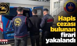 Hapis cezası bulunan firari yakalandı