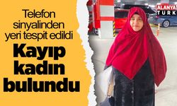 Kayıp kadın havalimanında bulundu