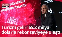 Turizm geliri 65.2 milyar dolarla rekor seviyeye ulaştı