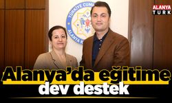 Alanya’da eğitime dev destek