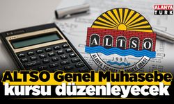 ALTSO Genel Muhasebe kursu düzenleyecek