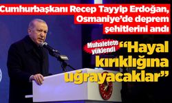 Cumhurbaşkanı Recep Tayyip Erdoğan, deprem şehitlerini andı