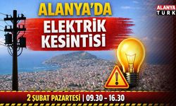 Alanya Merkezde 7 Saatlik Elektrik Kesintisi