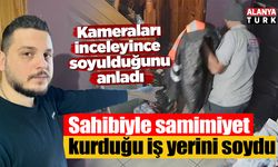 Kameraları inceleyince soyulduğunu anladı!