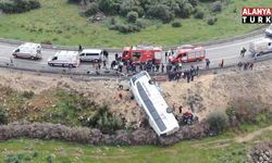Antalya'da yolcu otobüsü şarampole yuvarlandı: 8 ölü, 26 yaralı