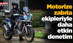 Motorize zabıta ekipleriyle daha etkin denetim