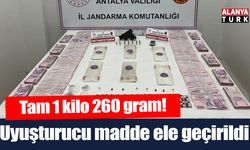 1 kilo 260 gram uyuşturucu madde ele geçirildi