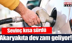 Akaryakıt indiriminin sevinci kısa sürdü, dev zam geliyor