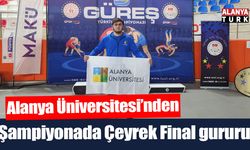 Alanya Üniversitesi'nden şampiyonada 'Çeyrek Final' gururu