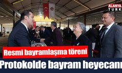 Alanya'da Ramazan Bayramı'nda protokol bayramlaştı