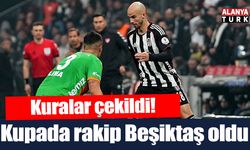Alanyaspor'un kupada rakibi Beşiktaş oldu