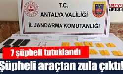 Araçtan 4 bin kullanımlık uyuşturucu madde ele geçirildi