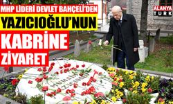Bahçeli'den Yazıcıoğlu'nun kabrine ziyaret