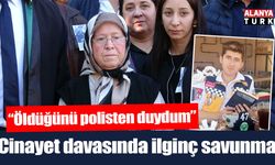 Cinayet davasında ilginç savunma!