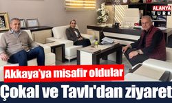 Çokal ve Tavlı'dan Akkaya'ya ziyaret