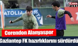 Corendon Alanyaspor, Gaziantep FK maçı hazırlıklarını sürdürdü
