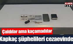 Kapkaç şüphelileri cezaevini boyladı