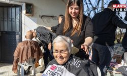 Kırsal mahallelerde bayram öncesi ücretsiz kuaför hizmeti