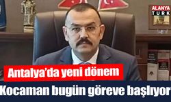 Kocaman bugün göreve başlıyor