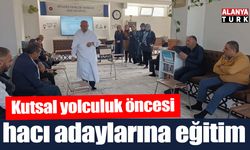 Kutsal yolculuk öncesi hacı adaylarına eğitim