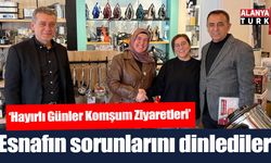 MHP esnafın sorunlarını yerinde dinledi