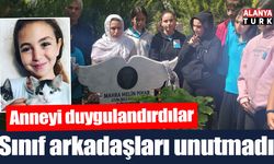 Sınıf arkadaşlarının vefası anneyi duygulandırdı