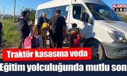 Traktör kasalarında eğitim yolculuğunda mutlu son