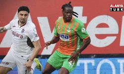 ALANYASPOR SON DAKİKALARDA TUTUNDU: TRABZONSPOR İLE 1-1