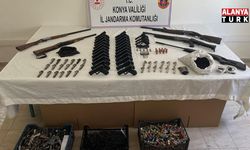 Antalya ve Konya'da jandarmadan silah kaçakçılığı operasyonu