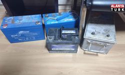 Aynı gün 6 araçtan akü çalan şüpheliler yakalandı