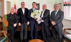 Turizmcilerden Kaymakam Öztürk’e ziyaret