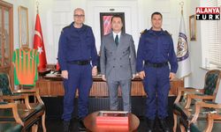 SAHİL GÜVENLİK KOMUTANI GÜCÜYEN’DEN KAYMAKAM ÖZTÜRK’E ZİYARET