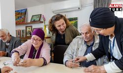 Manavgat'ta huzurevi sakinlerine yönelik el sanatları etkinliği düzenlendi