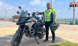 Alanya'dan kutsal topraklara motosikletle 7 bin kilometrelik yolculuk